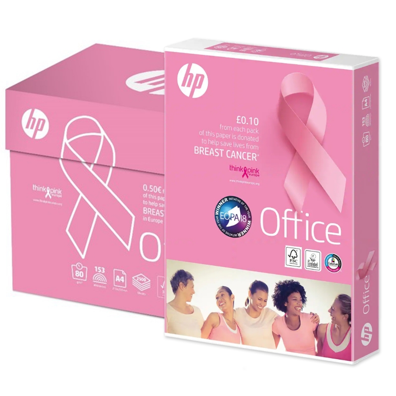 HP Office Paper Think Pink Ream Edition