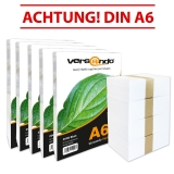versando® 80 DIN A6 (105x148mm) 80g/m² high white or...
