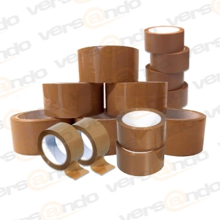 Packing tape brown quiet unrolling