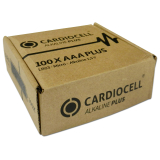 CardioCell Alkaline Plus 100x AAA Batterie - 1 Karton a...