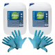 AdBlue AGROLA inkl. Füllschlauch 20 Liter (2x 10 Liter) + 2 Paar Nitril Handschuhe