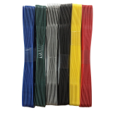 Heftstreifen Herlitz Flexifastener FarbSet rot, blau,grün, schwarz, gelb, grau - 150 Stück Aktendulli