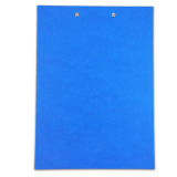10xKlemmbrett Falken A4 mit Kraftpapierbezug blau##