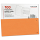 10x Trennstreifen Falken Karton 100 Stück Farbe orange##