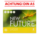 Kopierpapier A5 80 g/m² 500 Blatt New Future - Laser