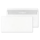 Envelopes DIN long without window, white, self-adhesive