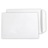 Envelopes DIN C5 without window, white, self-adhesive