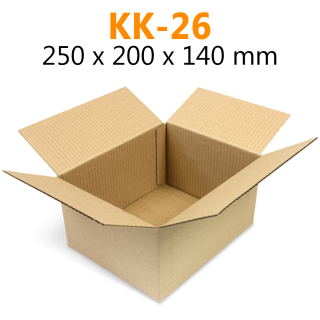 Cardboard Boxes Shipping Cartons Cardboard Packaging Boxes Brown 240x130x130 mm kk-22 