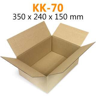 50 Faltkarton 320x 250x 120 mm KK-50 Versand Karton Faltbox Verpackung Faltkiste 
