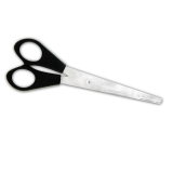 Universal scissors 15,5 / 16 cm long made of stainless...