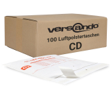 100 versando air Luftpolsterversandtaschen CD/23 weiß