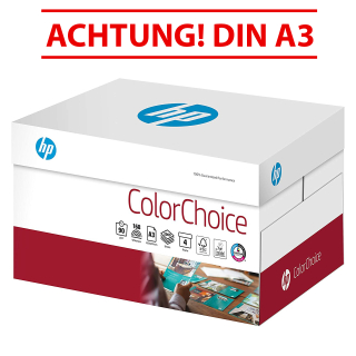 Kopierpapier A3 90 g/m² 2.000 Blatt HP CHP760 Color Choice - (ehemals CHP380)