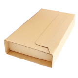 Buchverpackung flexibel Post-Karton braun 310mm x 250mm x 20 - 70mm (außen) BV4