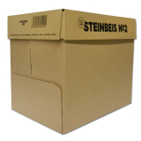 Papier A4 80 g/m² 2.500 Blatt Steinbeis No 2 - Trend White - Recycling ISO 80 (Blauer Engel)